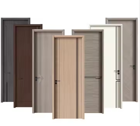 Mdf Wood Door Factory Direct Supply Bulk Custom-made High-quality Interior Wood Doors And Engineering Wood Doors