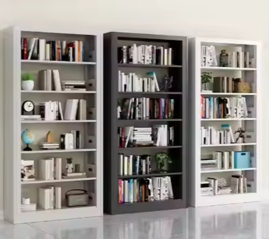 Multistory Indoor Bookshelf Wooden Cabinet Children Storage Bookcase Kids Furniture