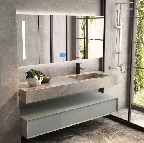 Comfort Room  Bathroom Cabinet Granite Countertop Complete Bathroom Cabinet And Sink Vanity