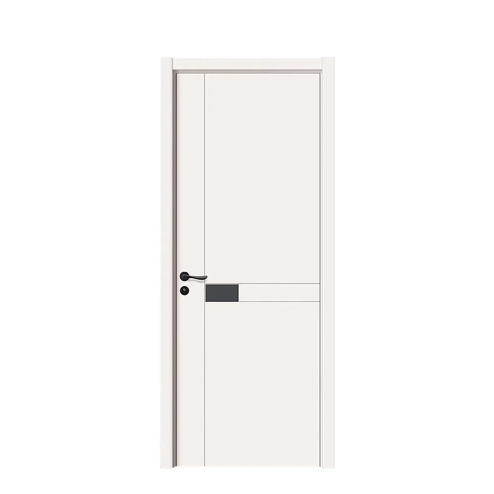 Factory Modern Bedroom Interior Solid Wooden Doors for House Main Entrance Wooden Door Design Front Doors for Home