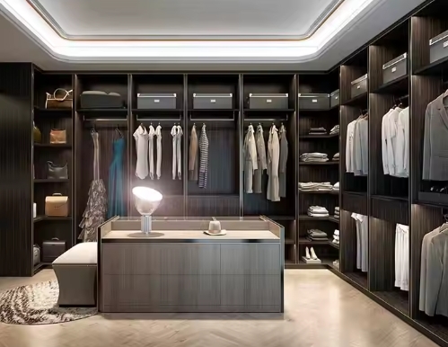 Customized Modern Wardrobes Walk in Closet villa hotel apartment