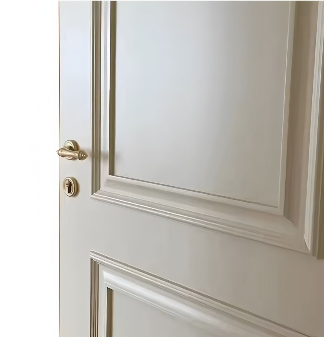 Custom Vintage Style Solid Wood Black Lattice Paint Door Bedroom Soundproof Flat Open Door