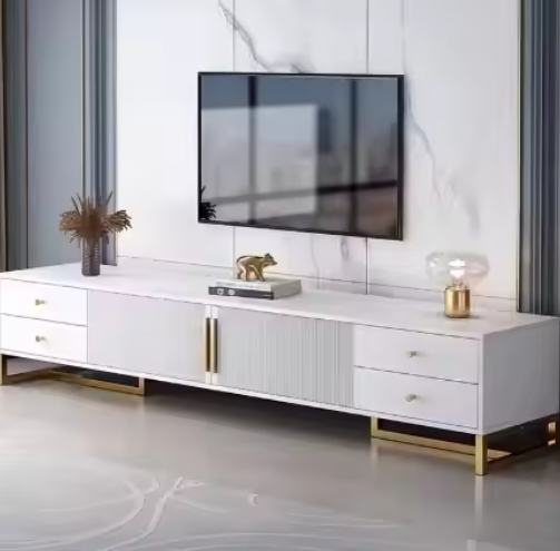 Wood Furniture Living Room Cabinet Tv Cabinet Set Meuble Tv Wall Unit