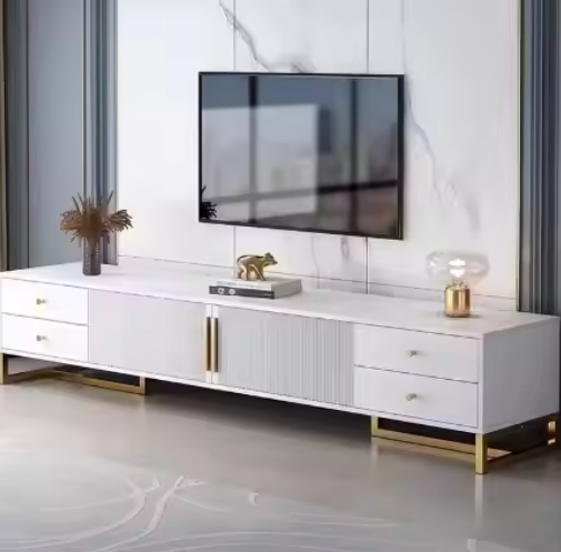 Modern Multi-functional Tv Cabinet Durable Wooden Furniture With Fashionable Design For Living Room Price