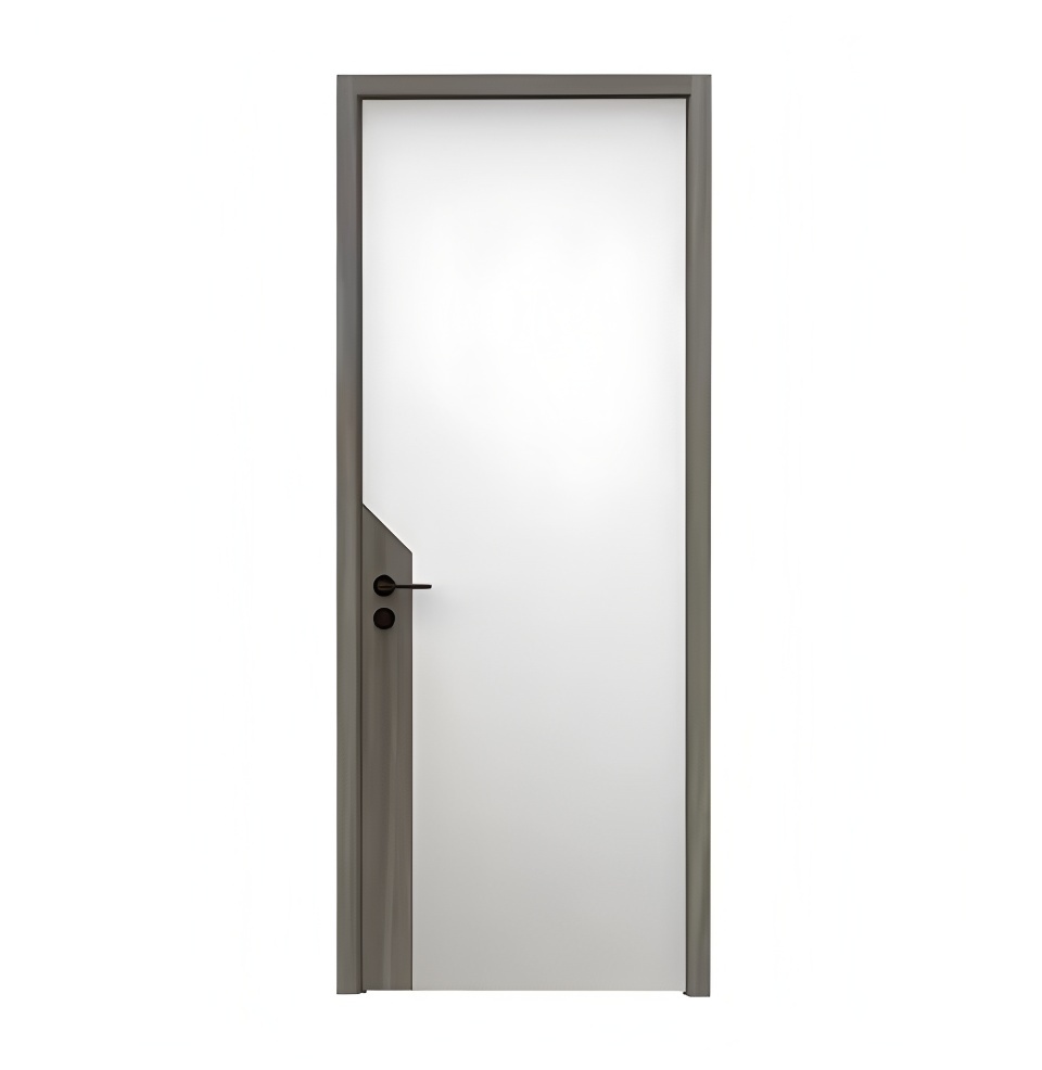 Solid Wooden Doors for Houses Interior Bedroom Entry Door Modern Design Chinese Factory