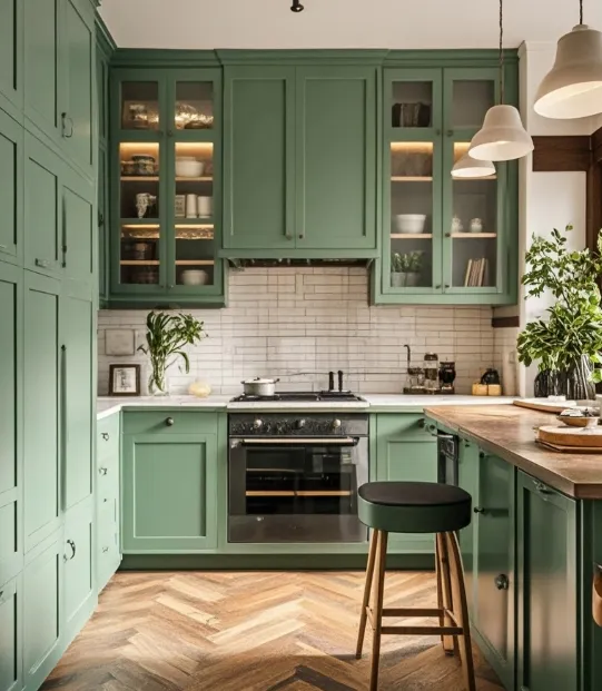 Custom Factory Kitchen Cabinet Lacquer Waterproof Kitchen Cabinet Europe Shaker Modern Kitchen Cabinet With Solid Wood