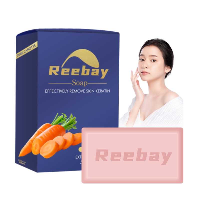 Carotene facial soap