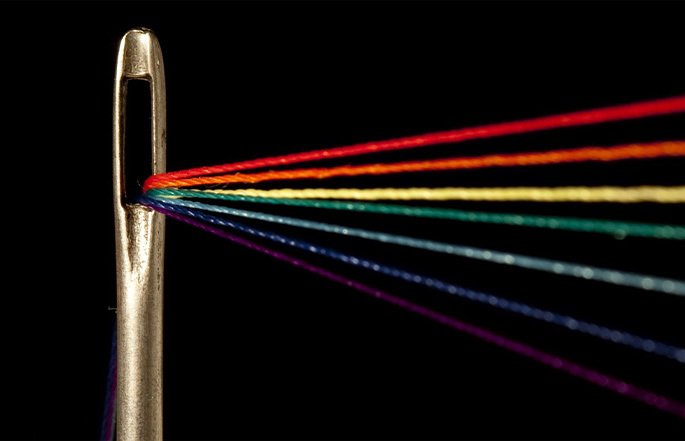 Steel needles are also very useful in textiles