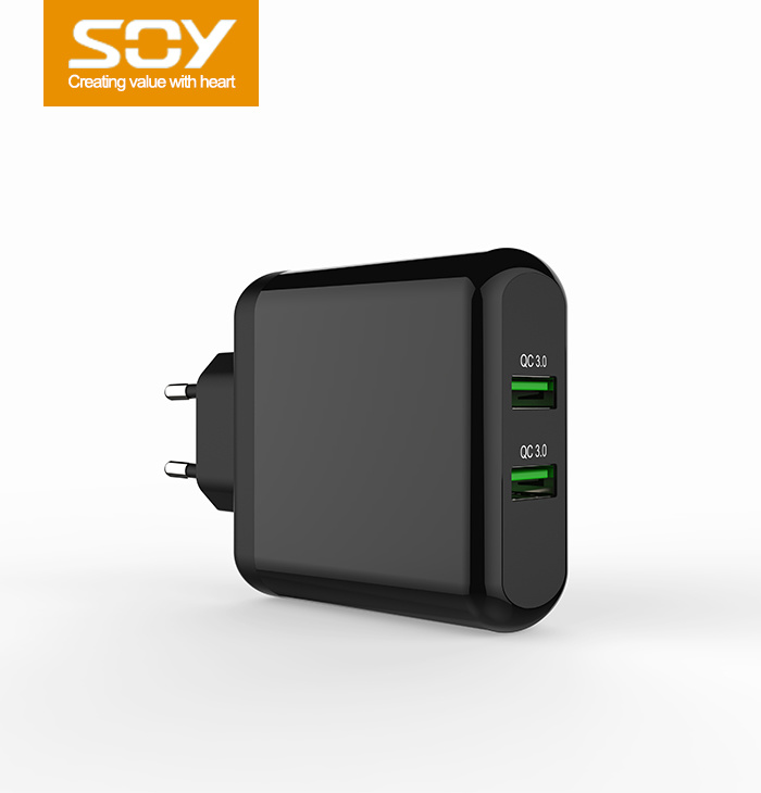 Dual QC charger 18W