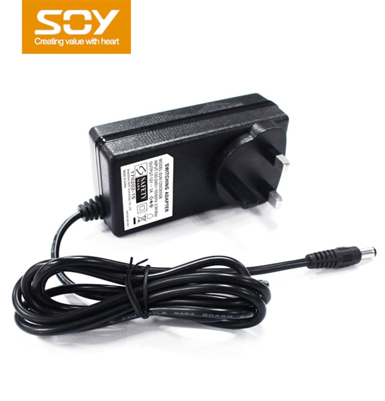 12V4A英规电源适配器