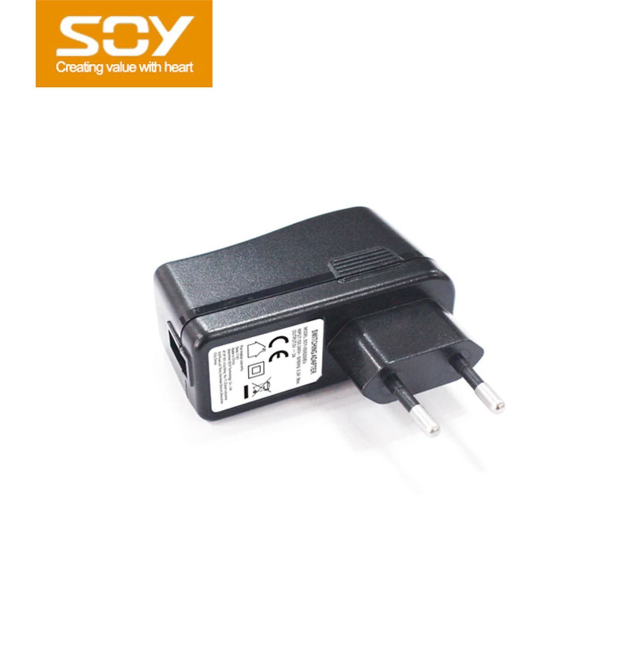 5V2A歐規(guī)USB電源適配器