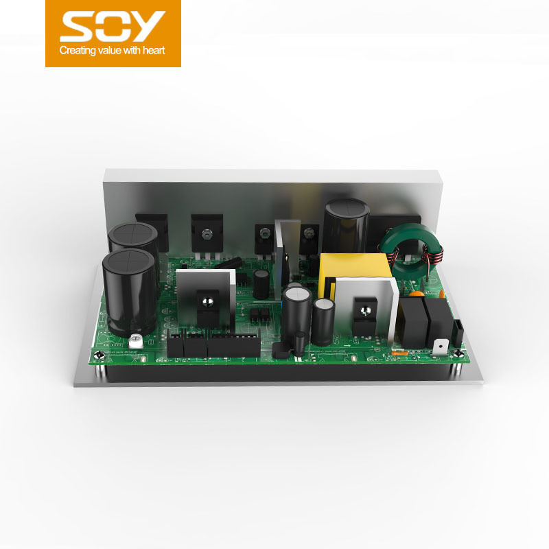 Fitness equipment power supply control board