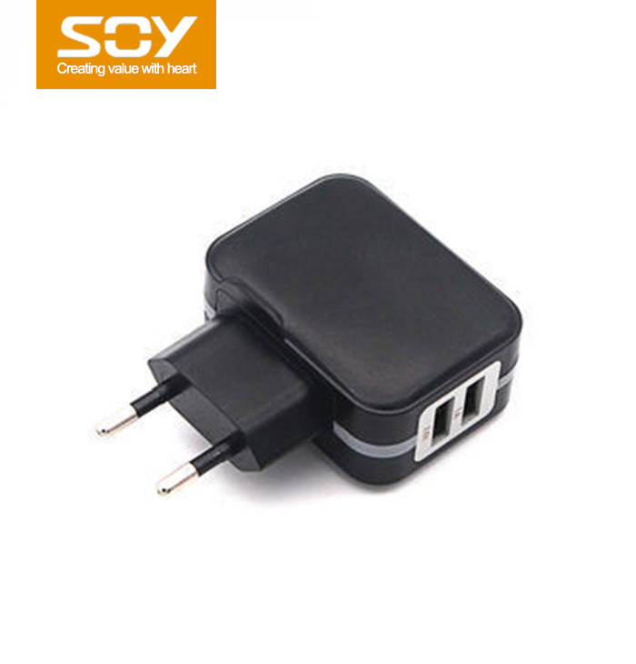 Dual USB wall charger