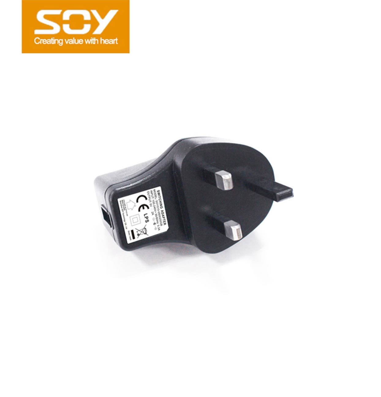 5V2A英規(guī)USB電源適配器