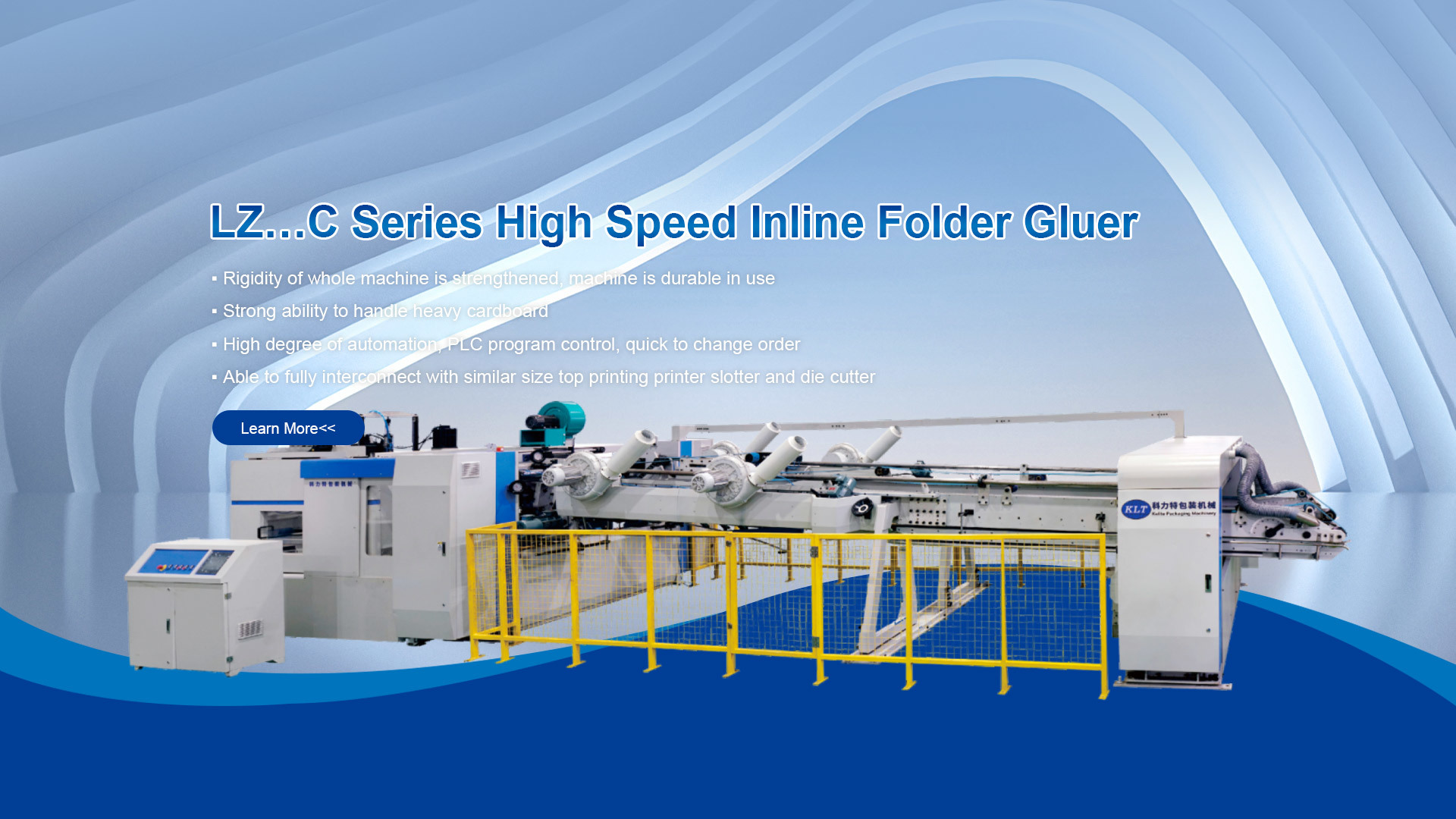 LZ…C Series High Speed Inline Folder Gluer