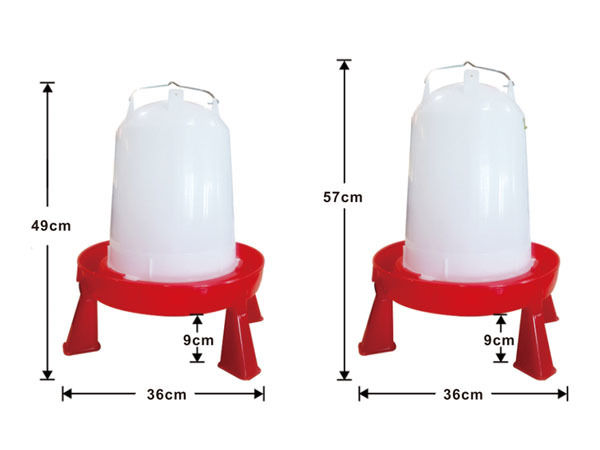 KD634 Poultry Drinker with Leg