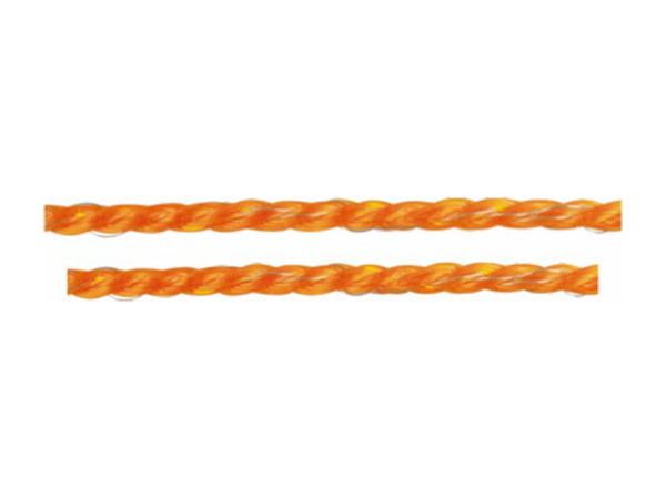KED2003 Poly Wire Orange & Silver