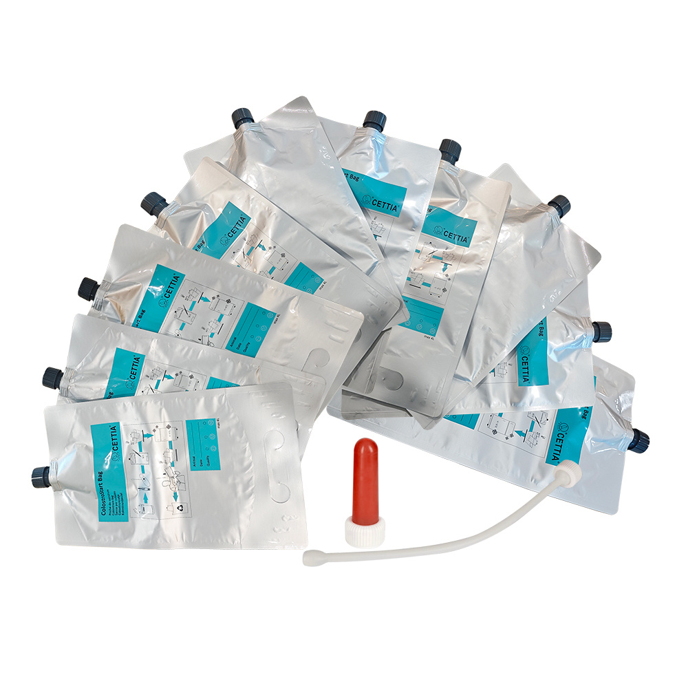 KD965 Colostrum bags with teat and probe