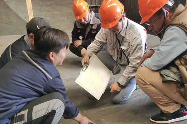 Technical Quality Department's exchange and learning on prefabricated work with Shinagawa experts