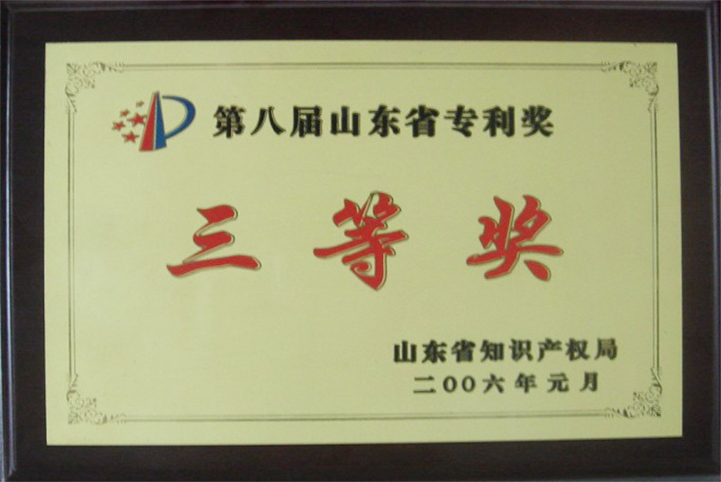 Third Prize of Patent Award Third Prize of Patent Award
