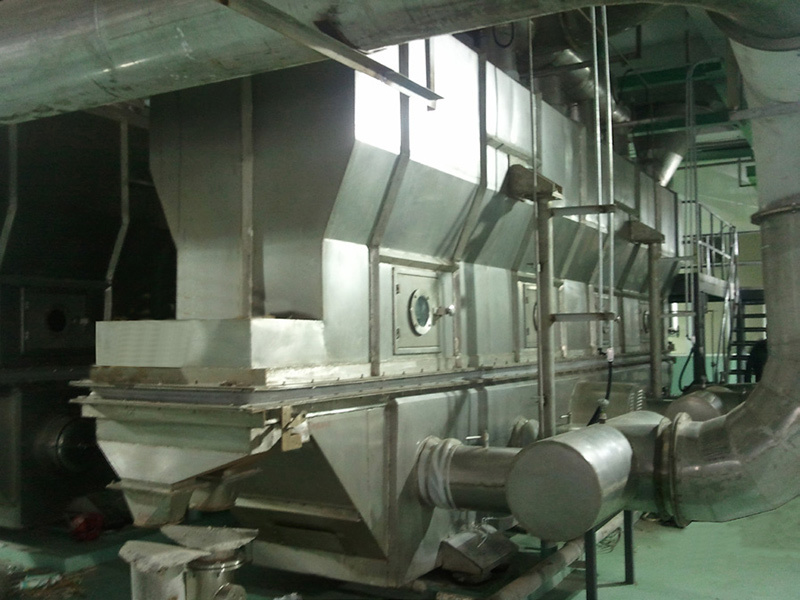 Dual-Mass Vibrating Fluidized Bed Dryer