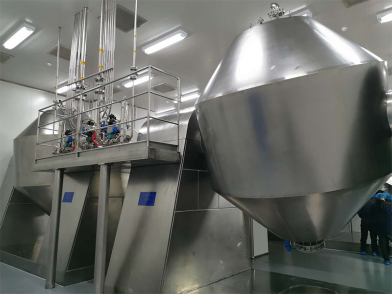 Rotating Double-Cone Vacuum Dryer