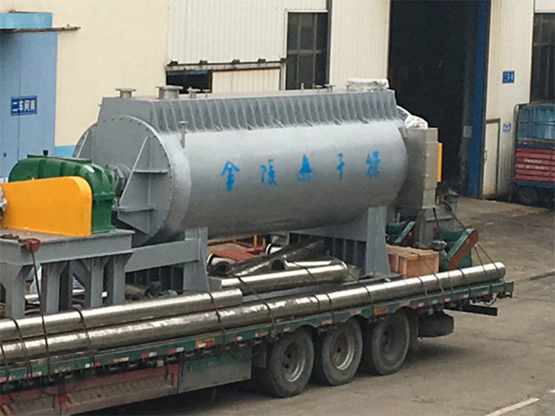 Disc sludge dryer