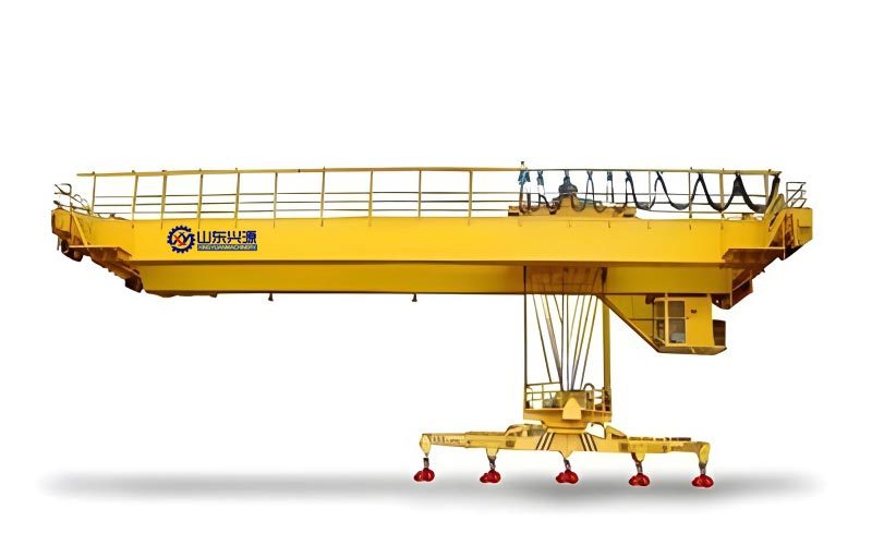 QC electromagnetic double beam crane