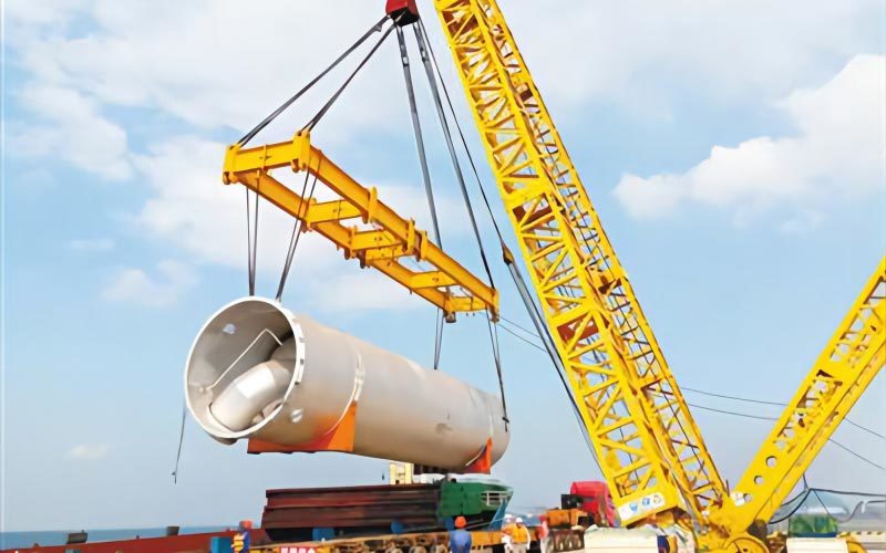 Mast crane
