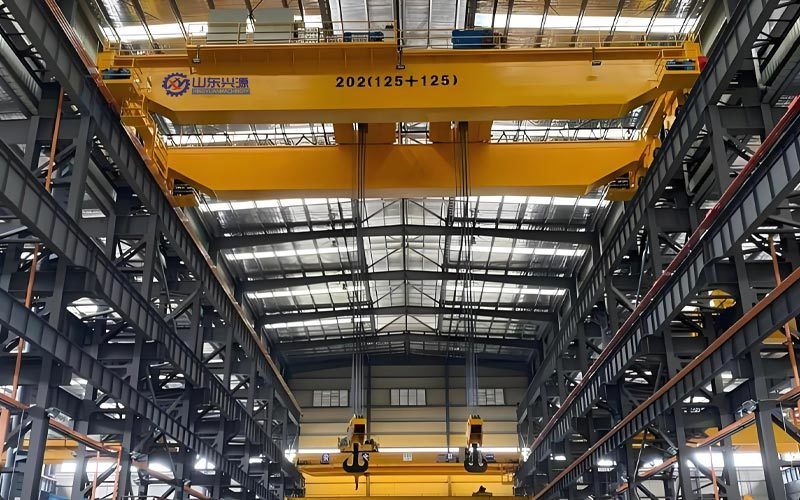 QE double small axle crane