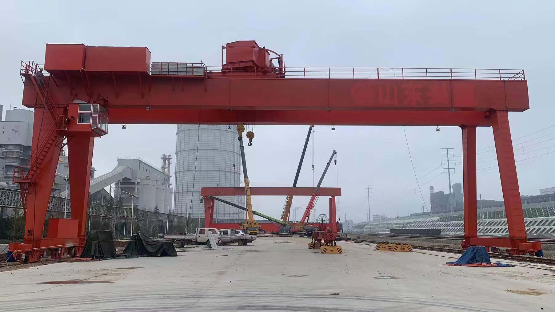 Shandong Xingyuan Machinery Completes Double-Girder Gantry Crane Installation