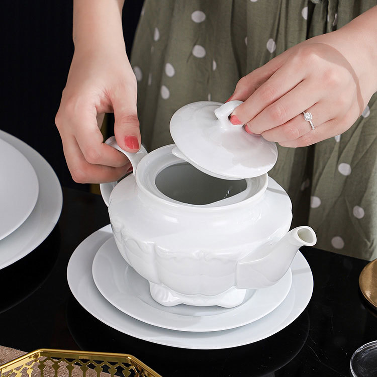 White porcelain customization