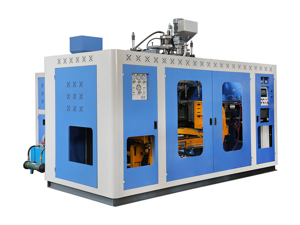 Fully automatic hollow blow molding machine