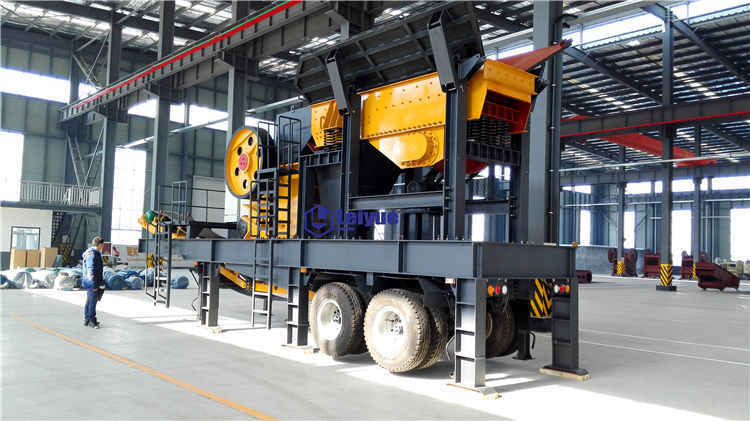 Mobile crusher plant