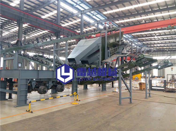Mobile crusher plant with 200-400 TPH 