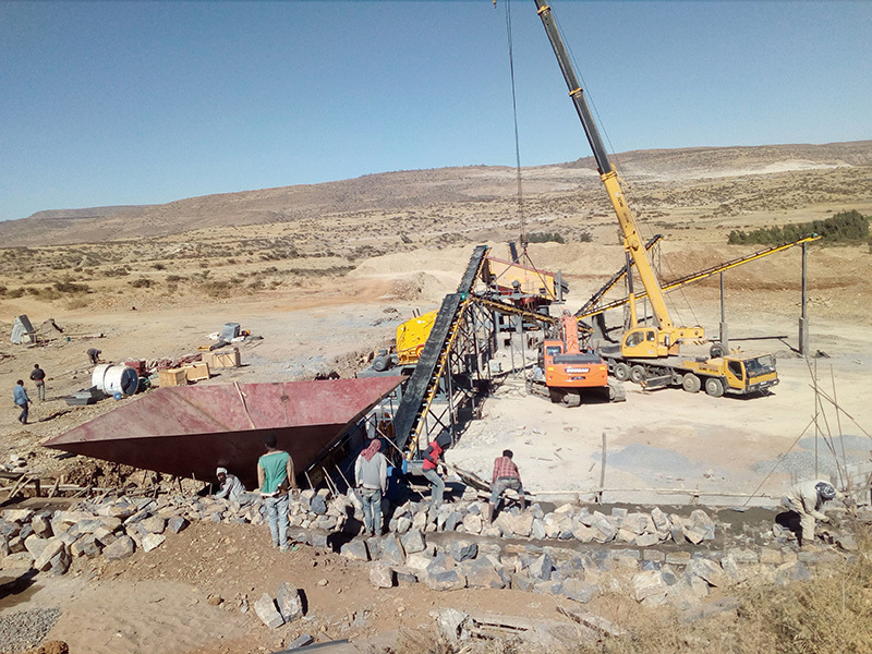 Ethiopia customer 150-200 TPH crushing plant Ethiopia customer 150-200 TPH crushing plant