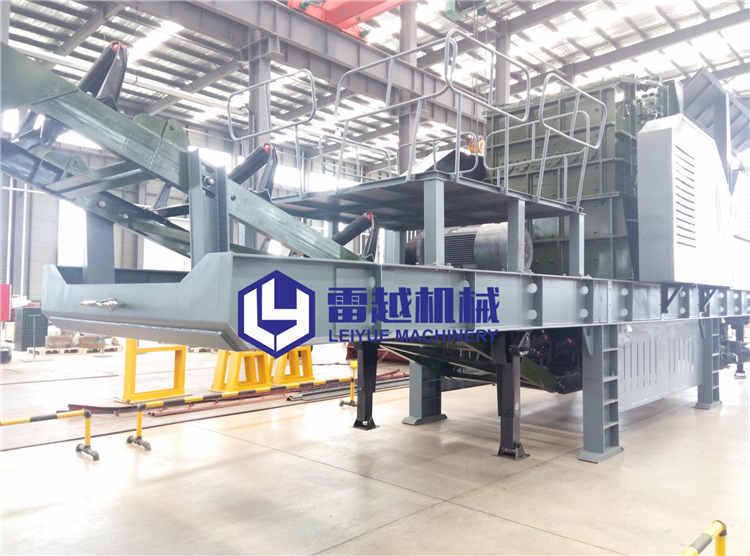Mobile crusher plant with 200-400 TPH 