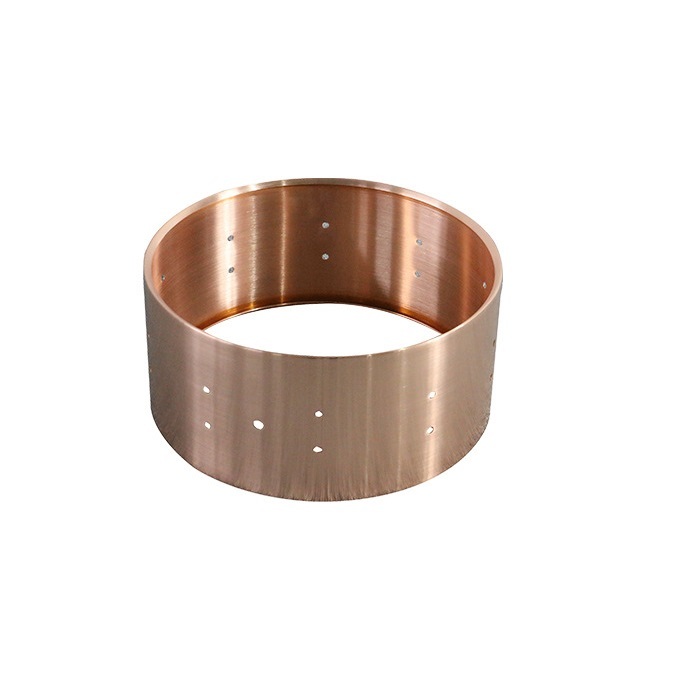 14x5.5 inches copper snare drum body chamber shells