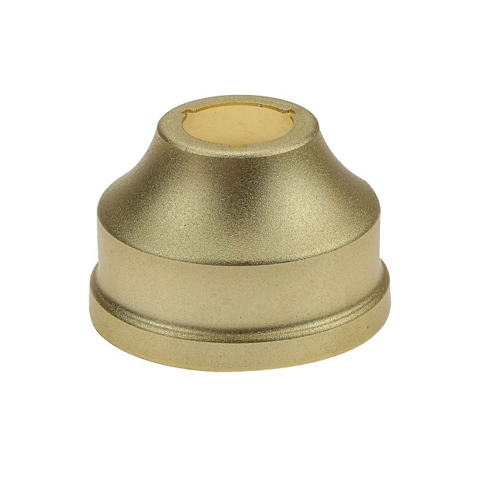 Gold led metal spinning aluminum light fittings wholesale