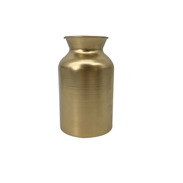 Nordic aluminum gold table decoration vase