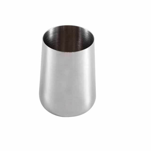 Small stainless steel silver flower table vase home decor