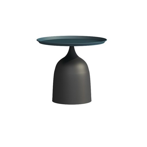 New designs round metal table tray with stand for living room