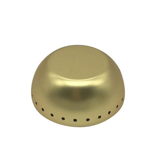 Metal spinning services brass lamp base accessories