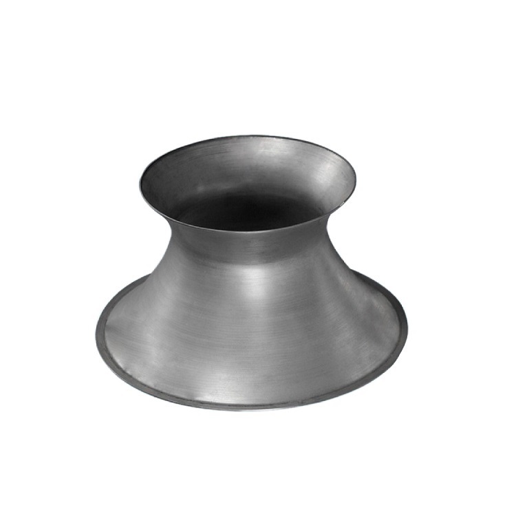 CNC aluminum spinning industrial air outlet shell for ventilation