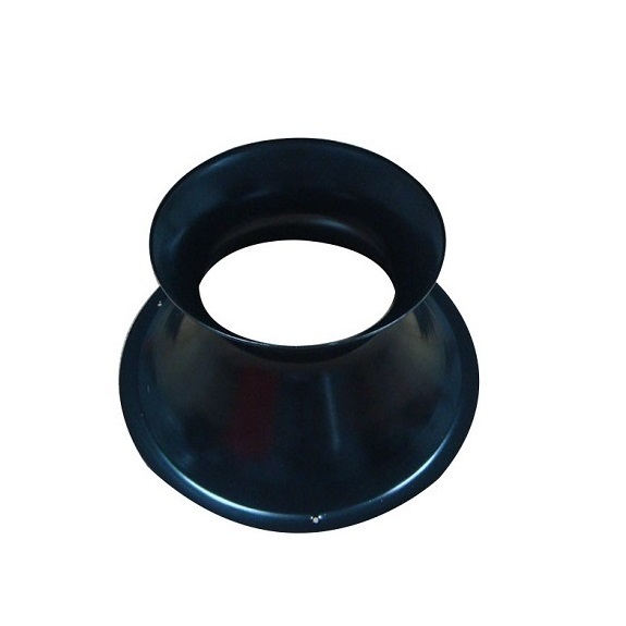 Spinning aluminum small black painting venturi