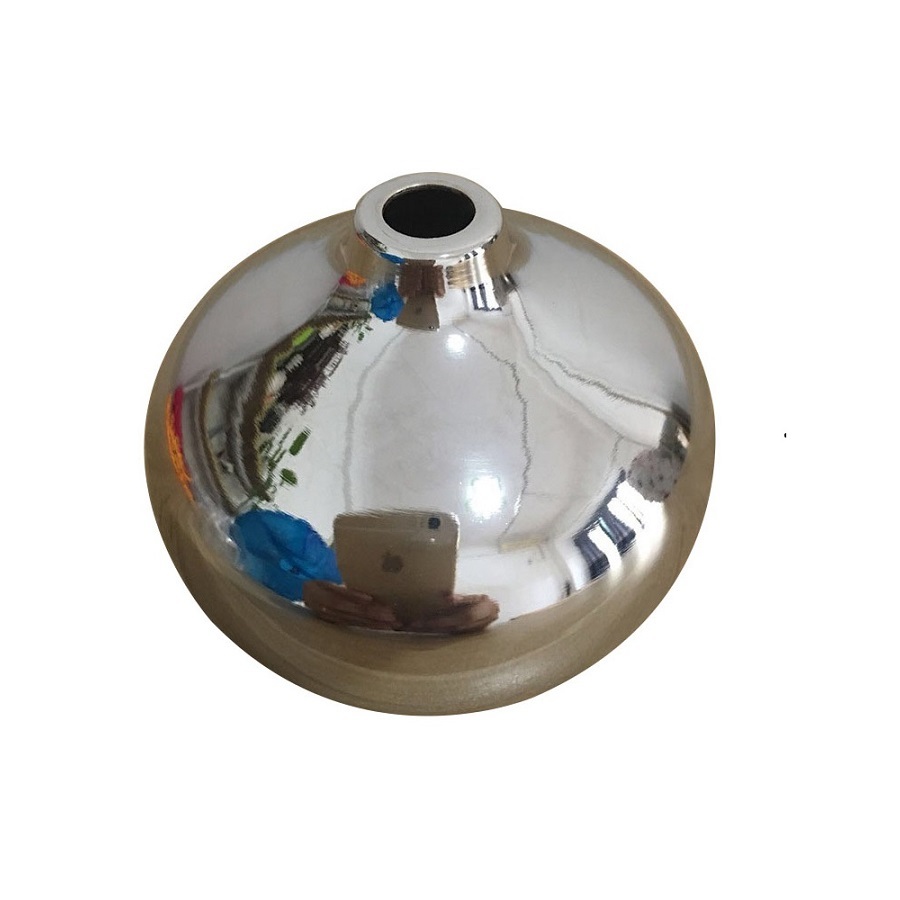Silver iron table vase metal wedding decor