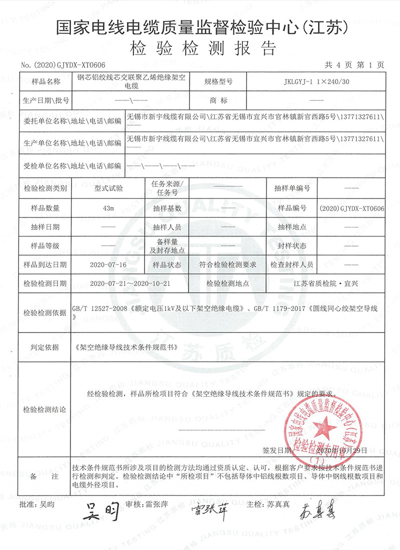 檢驗(yàn)報(bào)告 檢驗(yàn)報(bào)告