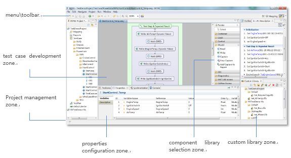 General Test Case Execution Software: INTEWORK-TAE