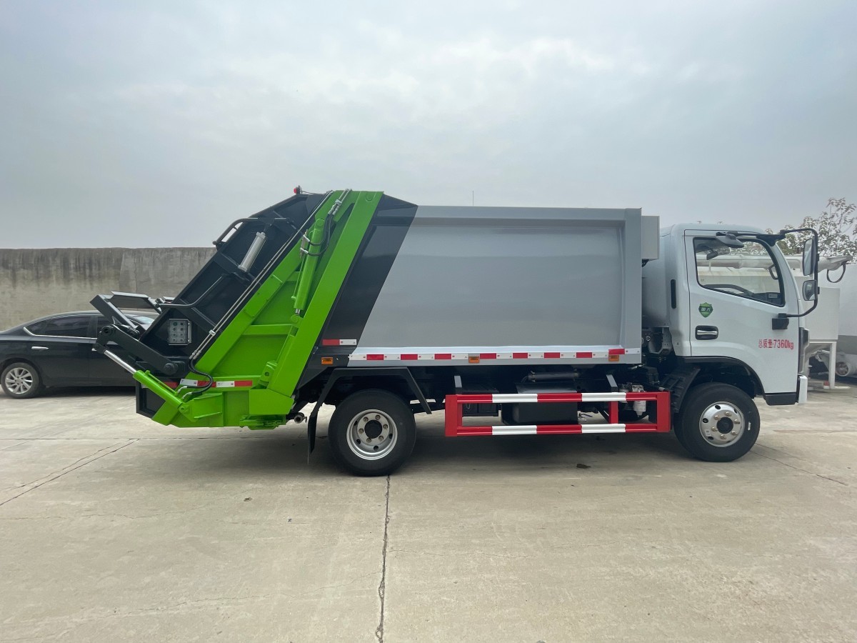 7-ton compactor garbage truck
