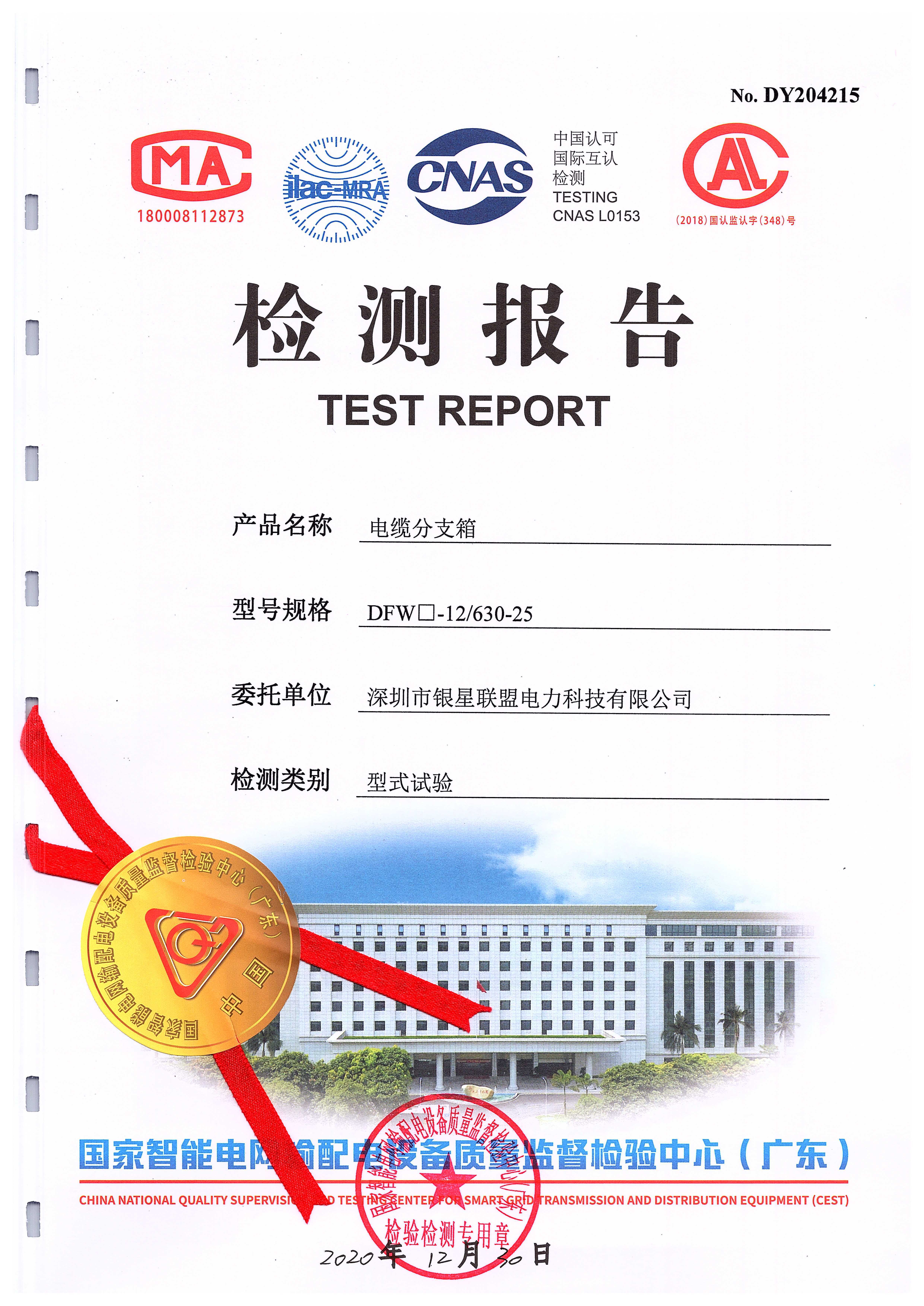 The Test Repor